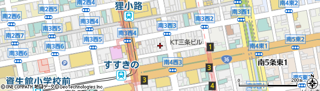 天ぷらこばし周辺の地図