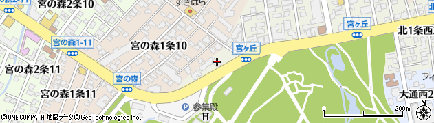 ルーブル富士神宮外苑Ａ棟周辺の地図