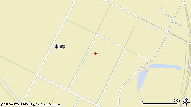 〒069-1301 北海道夕張郡長沼町１区の地図