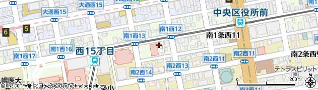 北海道鍼灸マッサージ柔整協同組合周辺の地図