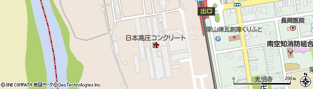 日本高圧コンクリート株式会社　栗山工場周辺の地図