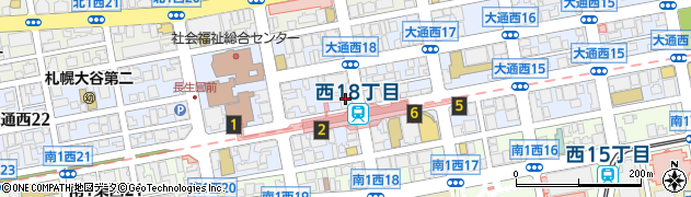 株式会社エネサンス北海道　テレメセンター周辺の地図