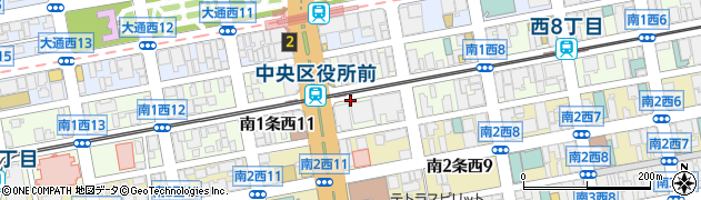 北海道リース株式会社周辺の地図