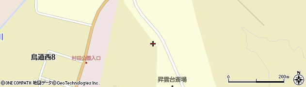 釧路市昇雲台斎場周辺の地図