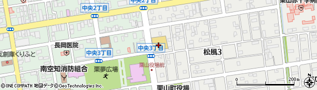 株式会社富士メガネ　栗山店周辺の地図