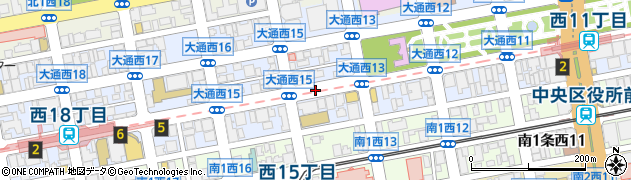 株式会社ヤザワコーポレーション札幌営業所周辺の地図