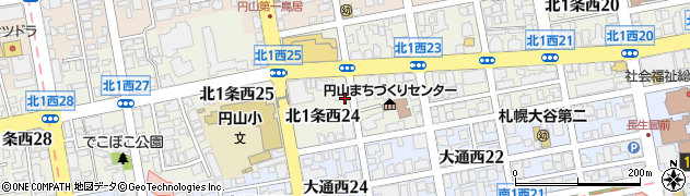 Bistro maruyama ハル周辺の地図