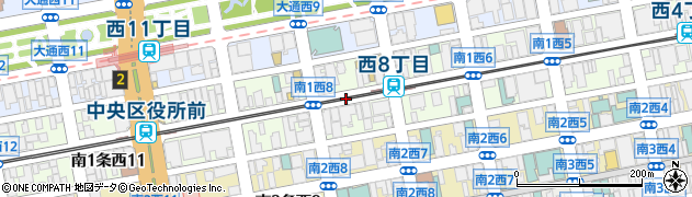 株式会社間組札幌支店管理部周辺の地図