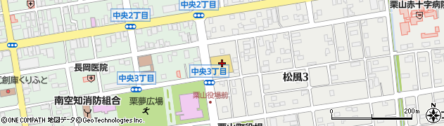 東京スター銀行北雄ラッキー栗山店 ＡＴＭ周辺の地図