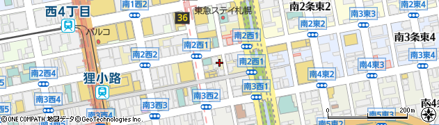アニメイト札幌店周辺の地図