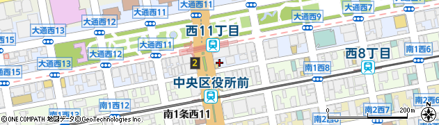 株式会社二葉積算札幌支社周辺の地図
