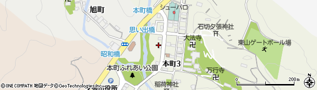 株式会社ミツノ　本町センター周辺の地図