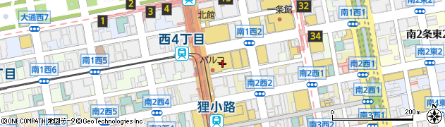 札幌パルコ周辺の地図