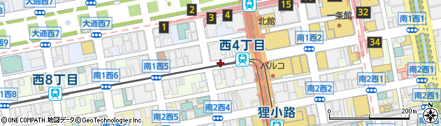 株式会社パブレ　札幌支社周辺の地図
