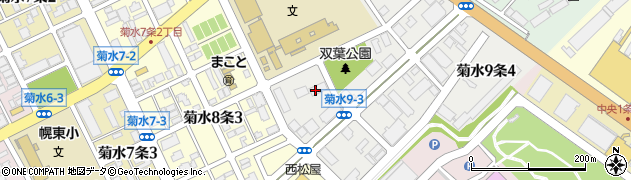 株式会社セレスポ　札幌支店周辺の地図