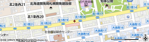 札幌地所株式会社周辺の地図
