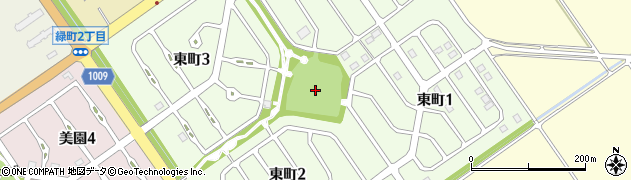 東町児童公園周辺の地図