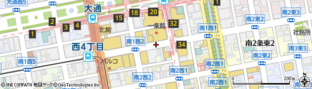 フォンテーヌ株式会社　丸井今井本店周辺の地図