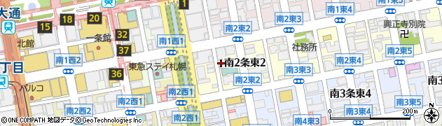 スキップ　訪問マッサージ札幌店周辺の地図