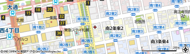 日東カストデイアルサービス株式会社　札幌支店周辺の地図