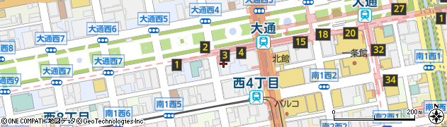 歯科　札幌クリニック周辺の地図