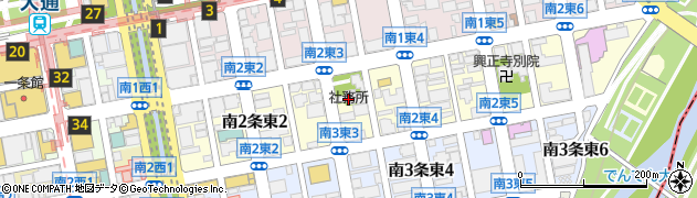 社務所周辺の地図