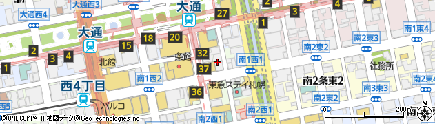 大成建設株式会社　札幌支店営業部周辺の地図