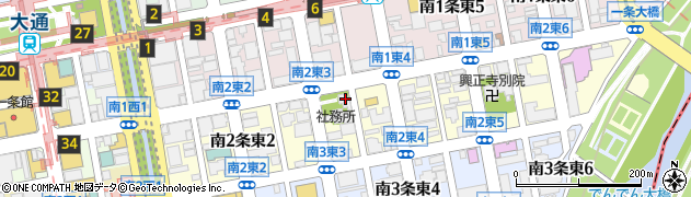 北海道神宮頓宮周辺の地図