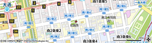 北海道神社周辺の地図