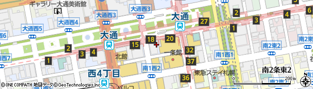 宮の森珈琲 大通公園店周辺の地図