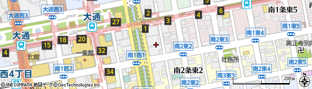 太平洋興発株式会社　札幌支店周辺の地図