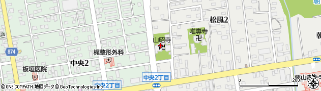 永禅寺周辺の地図