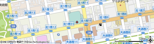 ロイトン札幌　ブライダルサロン周辺の地図