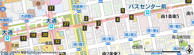 北海道電力株式会社　道央支社・住宅の省エネ・電化機器に関するお問合せ周辺の地図