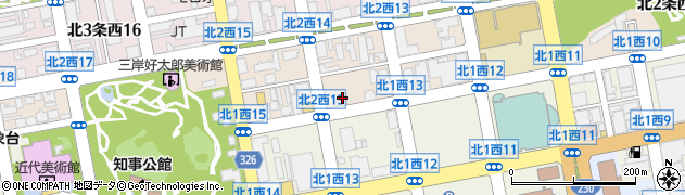 カンロ株式会社　札幌支店周辺の地図
