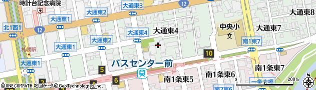 大井電気株式会社　北海道支社周辺の地図