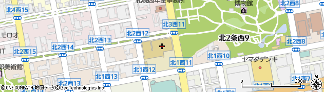 札幌市立札幌大通高等学校周辺の地図