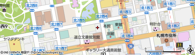 共立株式会社　札幌支店周辺の地図
