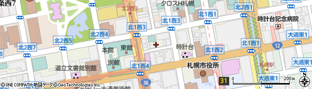株式会社栗本鐵工所北海道支店　化成品事業部周辺の地図