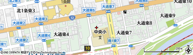 グッドケア・大通東周辺の地図