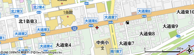 ニッタン株式会社　北海道支社周辺の地図