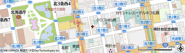 オアシス札幌店周辺の地図