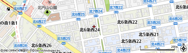 日本会計グループ（税理士法人）札幌中央事務所周辺の地図