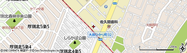 株式会社グロウス江別サテライトオフィス周辺の地図