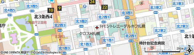 株式会社竹尾札幌営業所周辺の地図