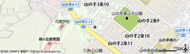 株式会社道南冷蔵　札幌営業所周辺の地図