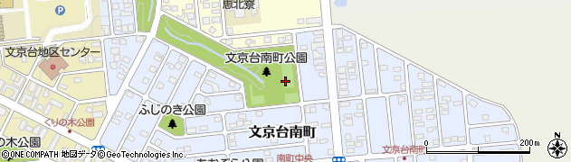 北海道江別市文京台南町周辺の地図