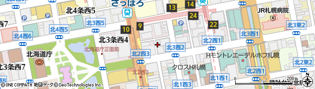大同生命保険株式会社北海道支社周辺の地図