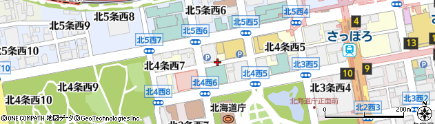株式会社時事通信社　札幌支社周辺の地図
