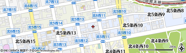 株式会社セモア札幌店周辺の地図